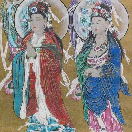 奥斯汀国际拍卖精品推荐张大千四佛像图
