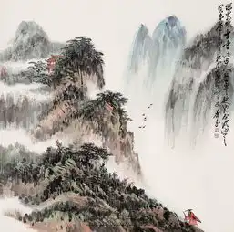 求一张图片深山藏古寺