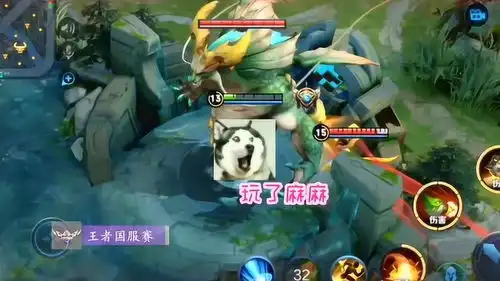 王者荣耀搞笑以后有你保护我我就可以在这峡谷里面横着走了