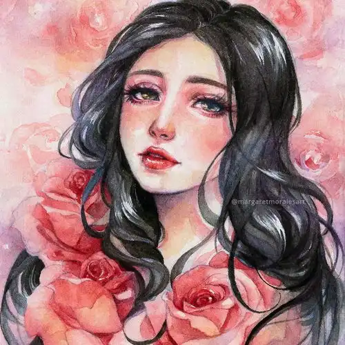 她笔下的女生,惊艳世人