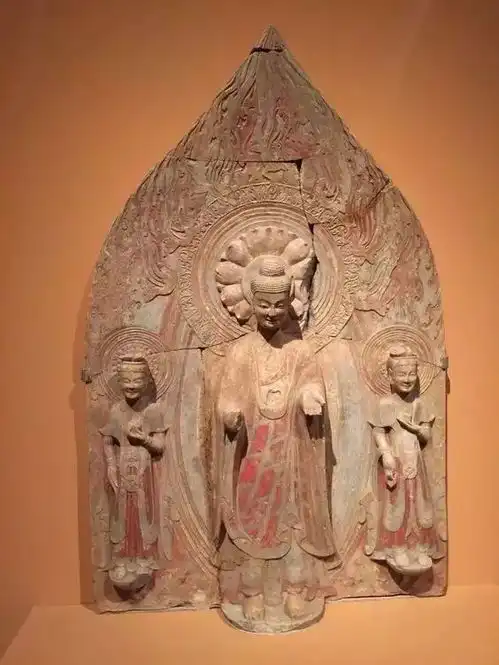 八雅轩丨蒙娜丽莎的笑北齐佛像