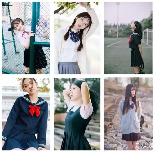 满满的日系少女感,jk制服人像拍摄全攻略