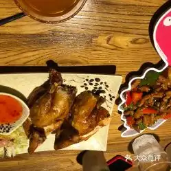 恐龙人俱乐部主题餐吧的火焰鸡好不好吃用户评价口味怎么样常州美食火焰鸡实拍图片大众点评