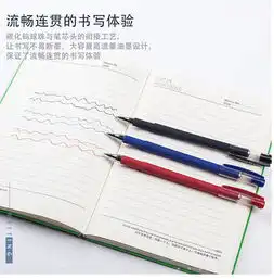 中性笔0.5黑色子弹头针管头笔芯学生签字碳素黑笔学习用品初中生