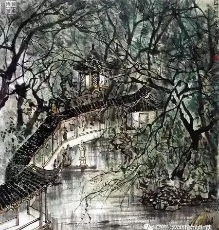 李可染山水画代表作品