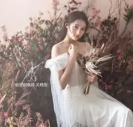 关晓彤婚纱照曝光,身材让人意外,网友鹿晗赚大发了