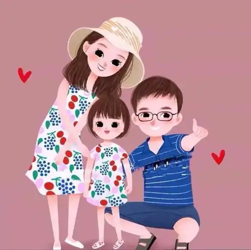 亲子全家福头像集锦