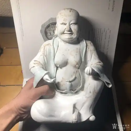 南宋湖田窑佛像残件