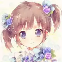 漫画系可爱动漫大眼睛女生头像有着一双会说话的大眼睛