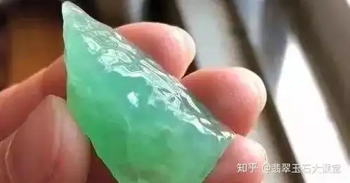 一块随形的翡翠明料,玉雕大师雕刻出来的作品栩栩如生,太逼真了