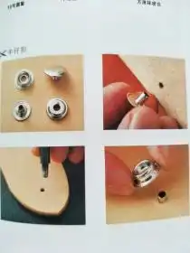 皮件diy入门教程皮革制作工具书籍手缝皮钱包手工皮包皮具图纸