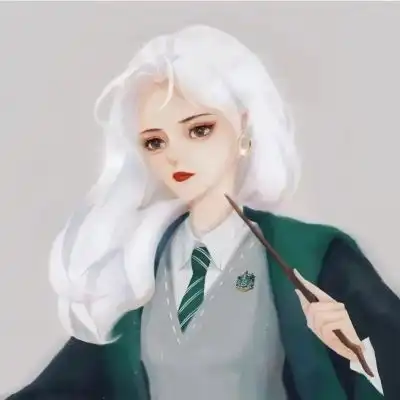 哈利波特头像动漫女生,高清好看的头像哈利波特女生漫画图片