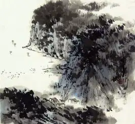 周密国画山水画三尺斗方4