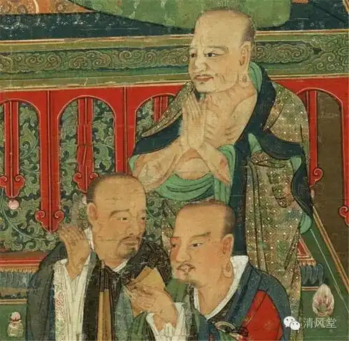 高清放大中外色彩绚丽的佛像绘画