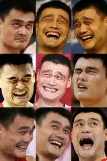 姚明后继有人来自体坛名将的表情包