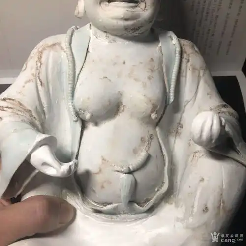 南宋湖田窑佛像残件