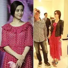 淘宝网连衣裙欧美原单红色zgd杂志