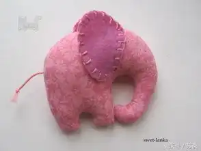 幼儿园亲子手工diy教程,布艺大象机器人小鸟玩具带图纸,宝妈收