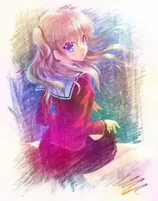 charlotte夏洛特友利奈绪壁纸动漫二次堆糖,美好生活研究所