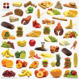 一组反复的食物素材图片免费下载高清png千库网图片编号5431362