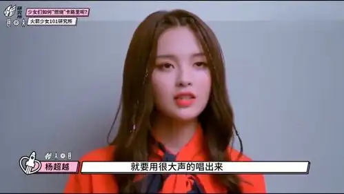 火箭少女101主打歌卡路里杨超越表情太可爱了