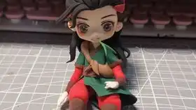 仙剑奇侠传夏侯瑾轩q版手办制作九念