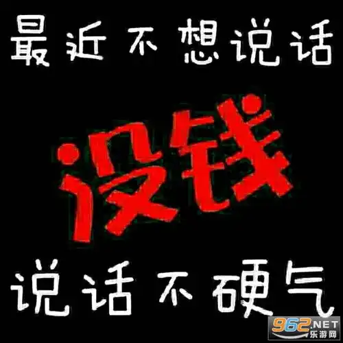 最近不想说话没钱说话不硬气表情包最近不想讲话没钱不硬气图片下载抖音乐游网游戏下载