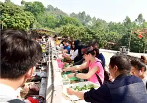 深圳农家乐一日游深圳市惟新科技股份农家野炊联欢活动
