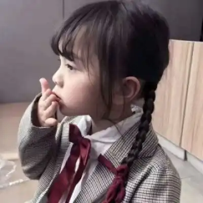 超可爱的萌娃头像豆奶.