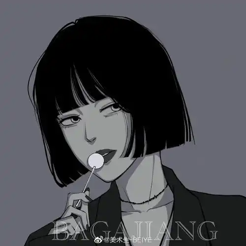 美炸了的御姐风动漫头像