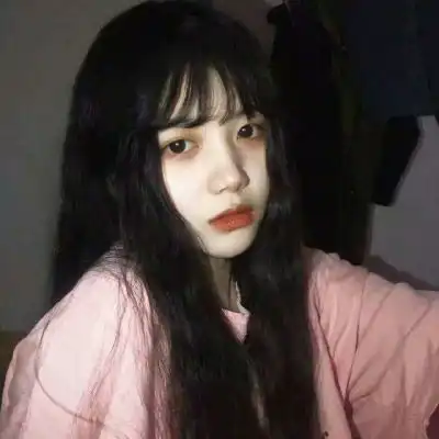 黑暗冷酷真人女头像一组高冷丧系图片