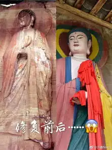 千年佛像遭野蛮重绘后画风突变,保护不了,也别糟蹋呀