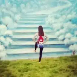 闺蜜,背影,小清新,女生头像