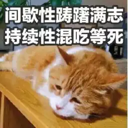 混吃等死的表情包吃好喝好,长生不老