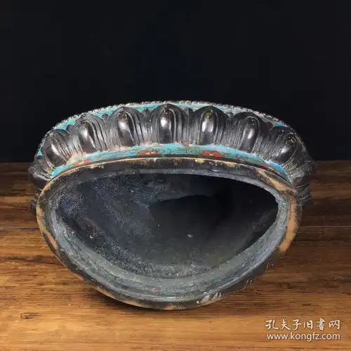 铜紫铜景泰蓝强巴佛佛像