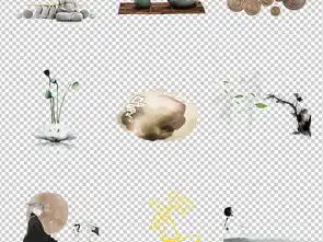 中国风禅意坐禅禅文化艺术字海报素材背景图片png