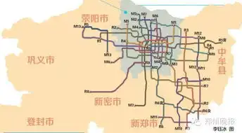郑州地铁21条线路规划出炉去中牟新郑荥阳等都有地铁