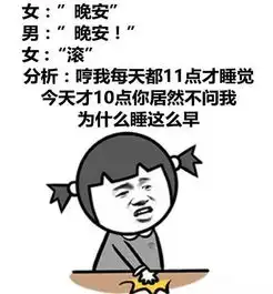 搞笑晚安表情晚安表情包搞笑