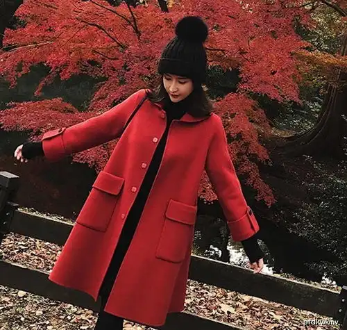 重要的事情讲三遍穿大衣不要穿打底裤,学下面香港女人穿,绝美