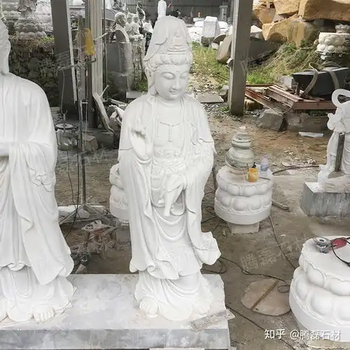 石雕观音菩萨佛像观音石雕佛像图片