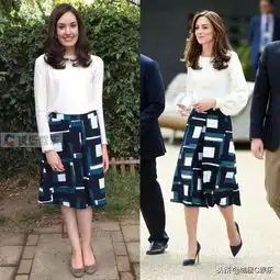 21岁美女4年花了18万,买凯特王妃同款衣服,还减肥模仿凯特身材