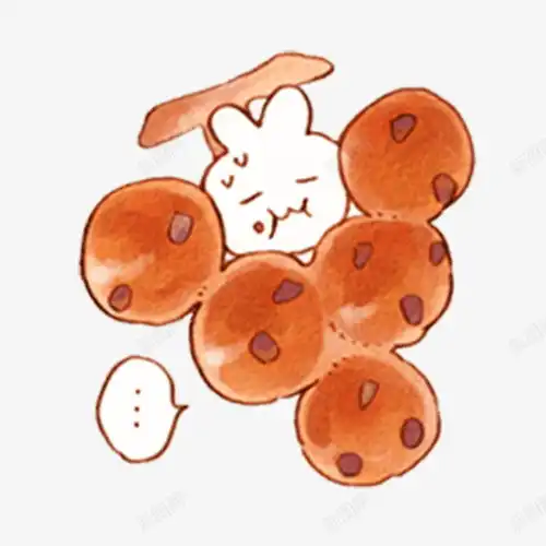 难吃不高兴的吃货兔子元素免抠png设计图片免费下载页面网页平面电商创意素材卡通面包素材