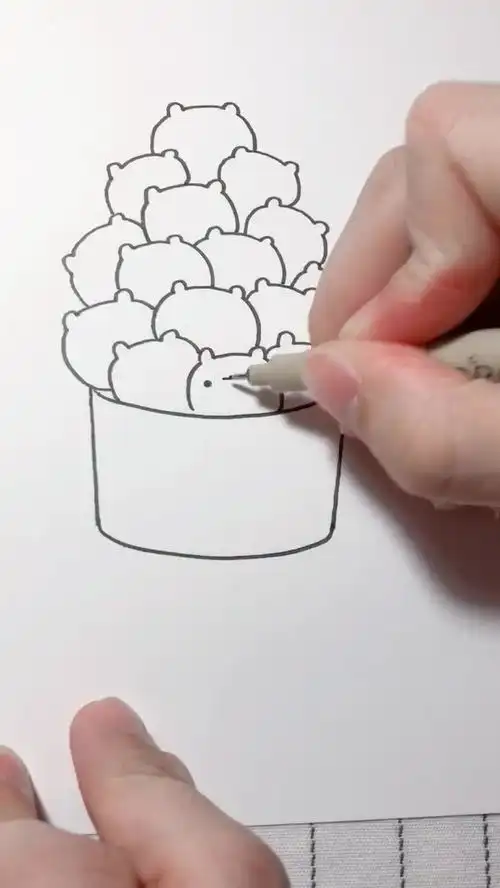 简笔画老板,来一碗表情,我的手绘不可能这么萌