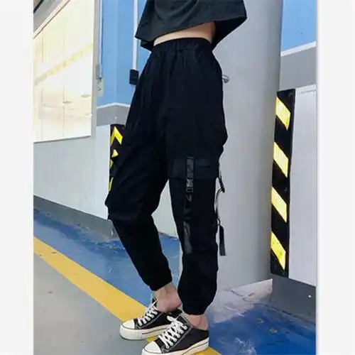 新款网红秋季韩版宽松原宿小个子高冷御姐风酷酷女孩穿搭街拍工装