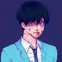 黑暗丧风格头像男生孤独