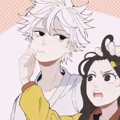 慕酒歌二次元可爱动漫情侣头像