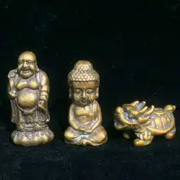 经典纯铜佛像玄武,小有包浆