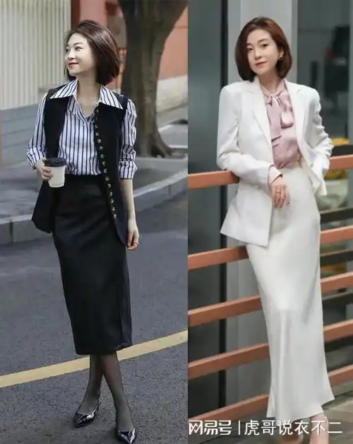 40岁后就别再装嫩了,学气质女神这样穿,简约高级又耐看