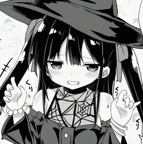 日系黑白动漫女头