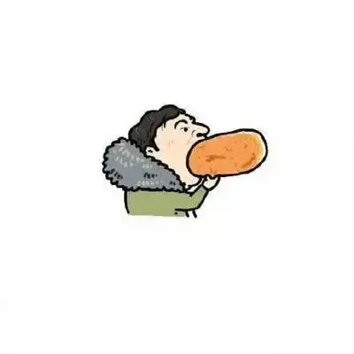 每日表情王思聪吃热狗